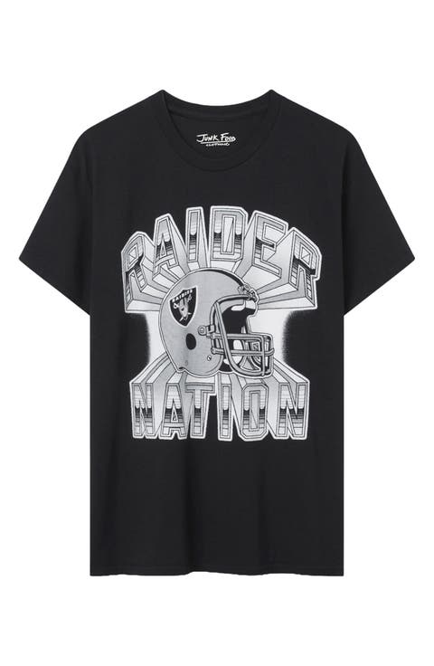 Las Vegas Raiders Cotton Graphic T-Shirt