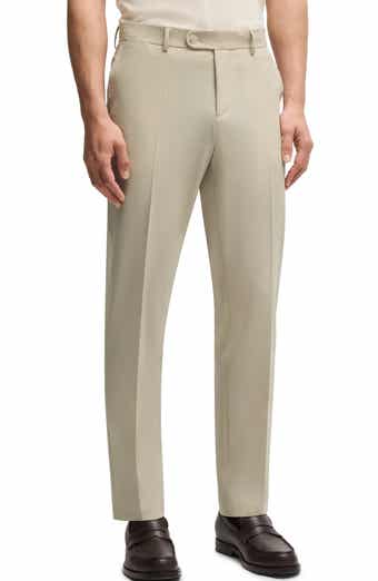 BOSS Genius Creased Straight Leg Pants