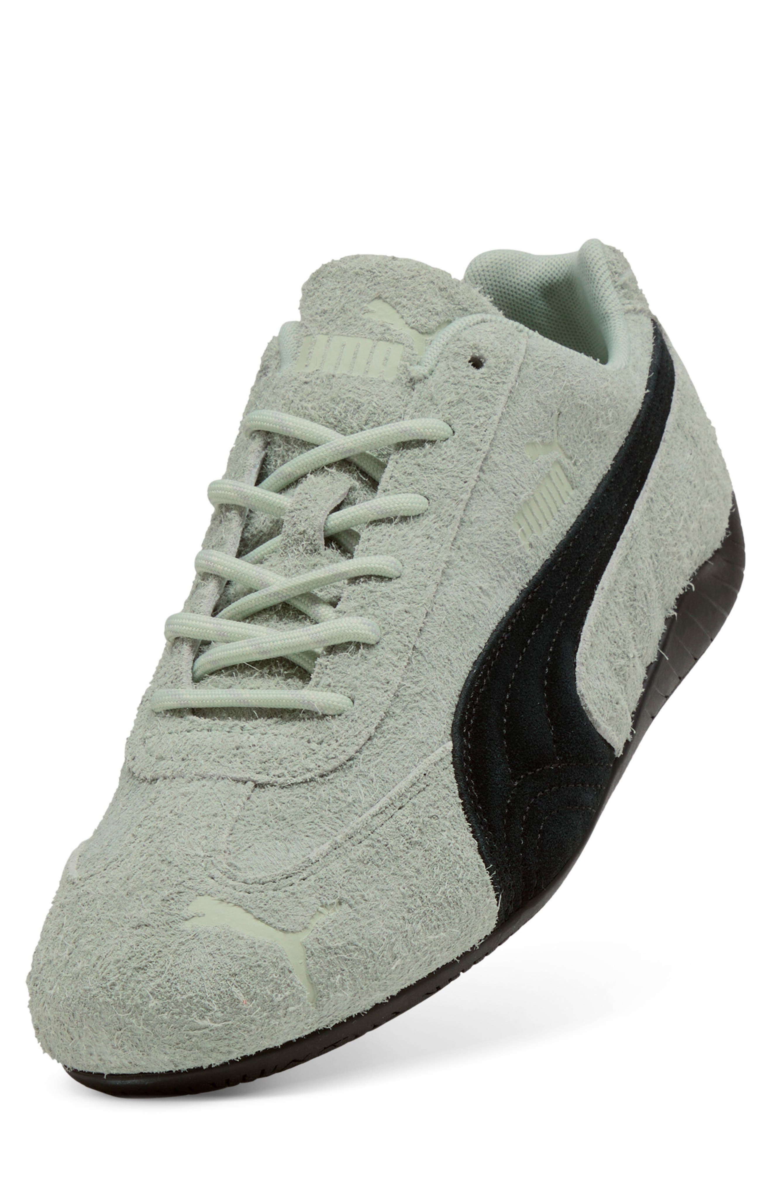 Speedcat Snow Sneaker, Alternate, color, SOFT GRASS/ PUMA BLACK