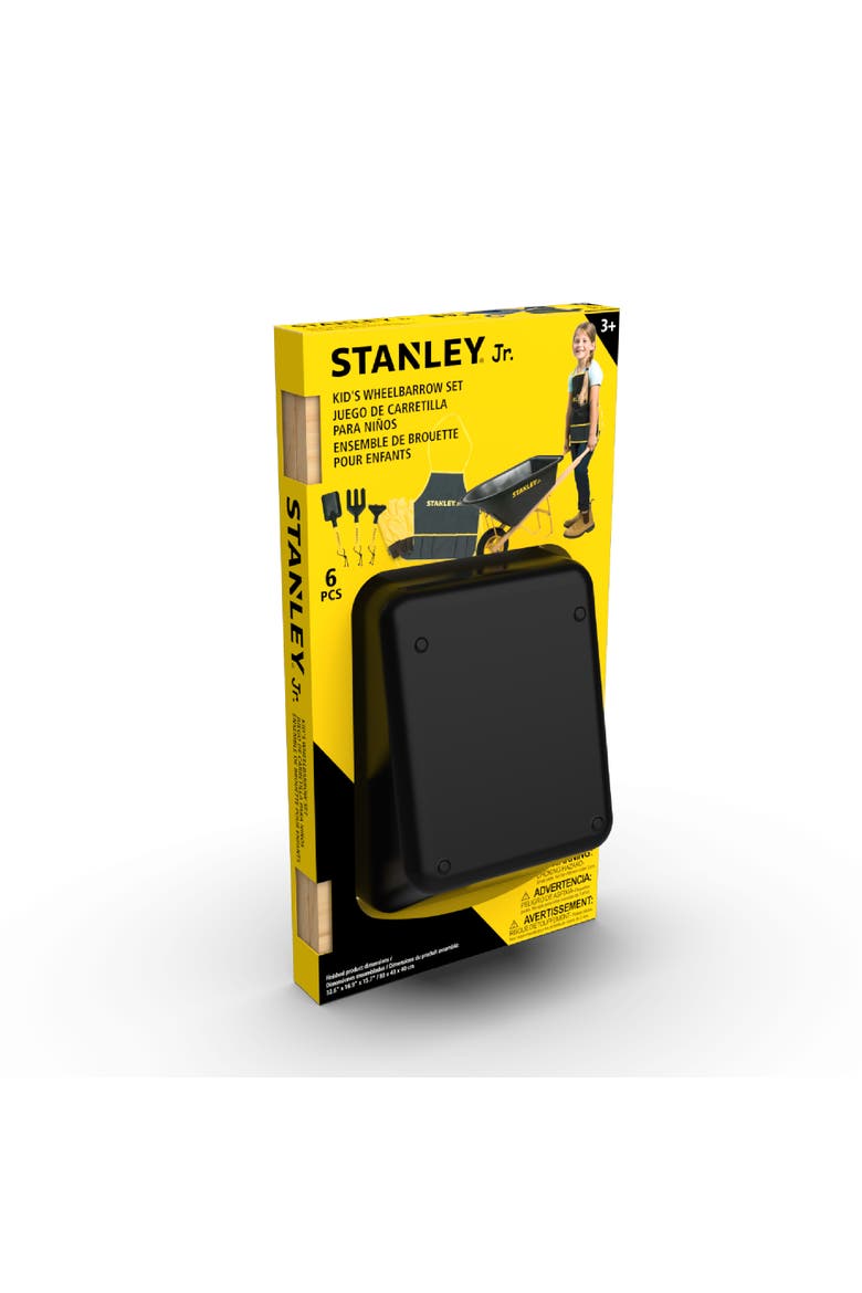 Stanley Jr. Kids Wheelbarrow: Hands-On Gardening Fun for Little Ones, Main, color, MULTI