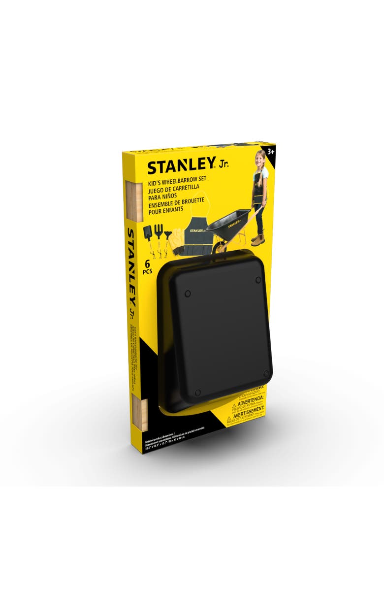 Stanley Jr .Kids Garden Tool Set Including Wheelbarrow, Apron, Gloves and Short hand Tools, Main, color, Multi