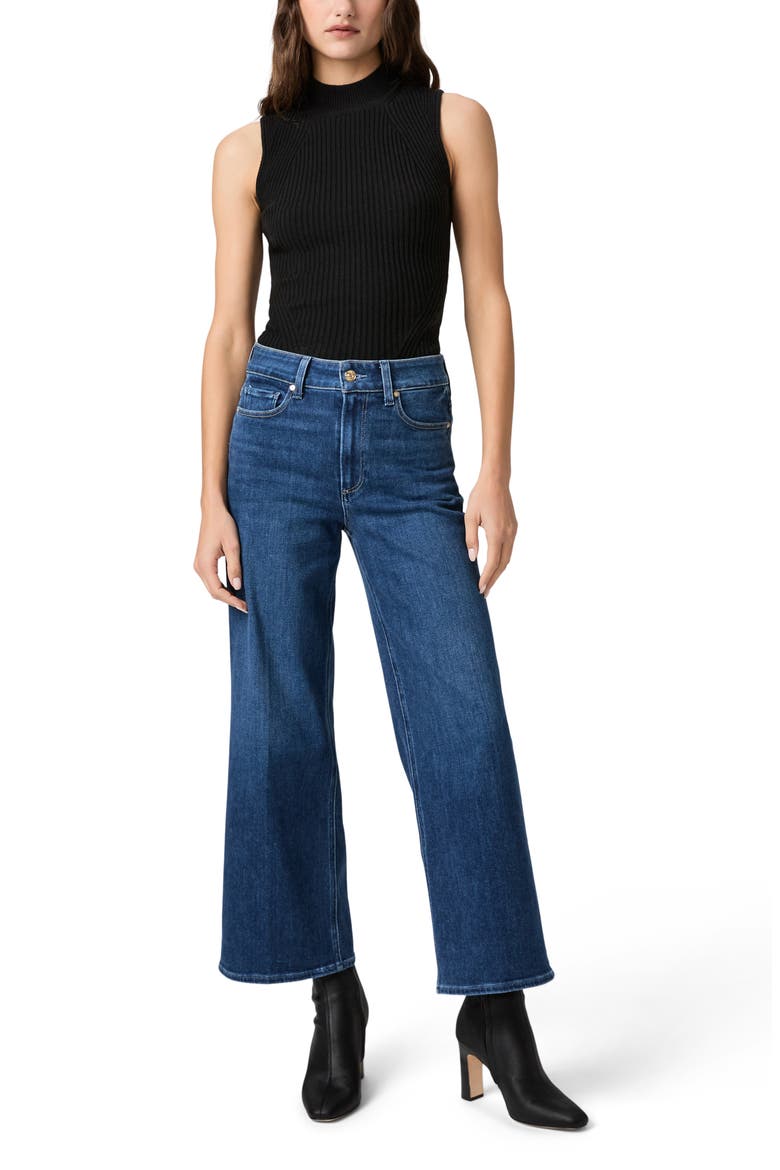Anessa High Waist Wide Leg Jeans, Alternate, color, CORRIES