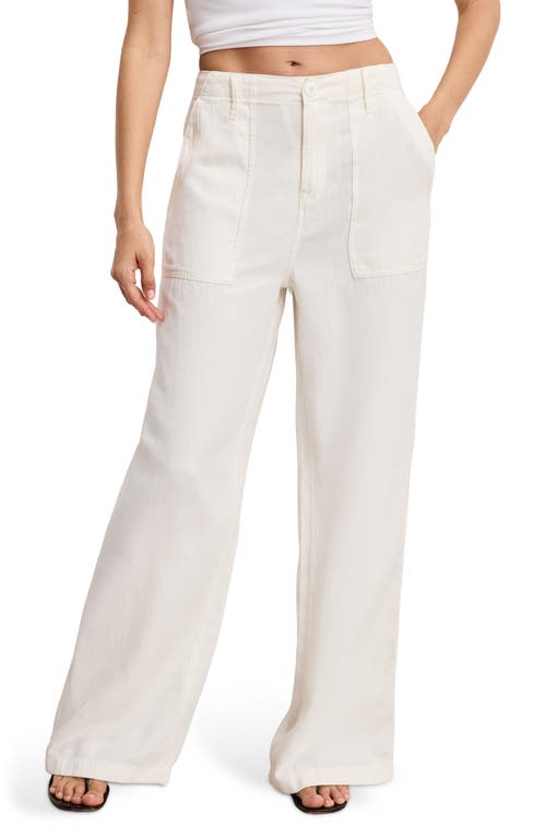 GOOD AMERICAN GOOD AMERICAN LITE COTTON BLEND PANTS