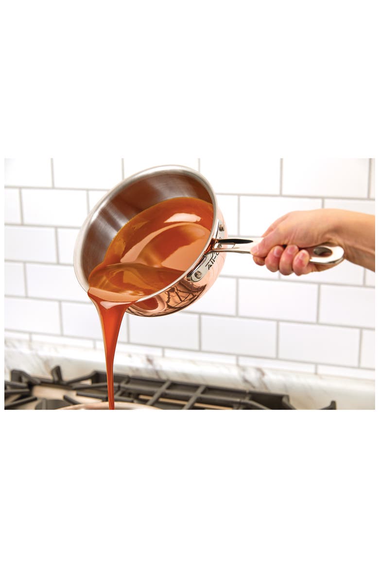 c4 Copper 2.5-Quart Saucier, Alternate, color, COPPER