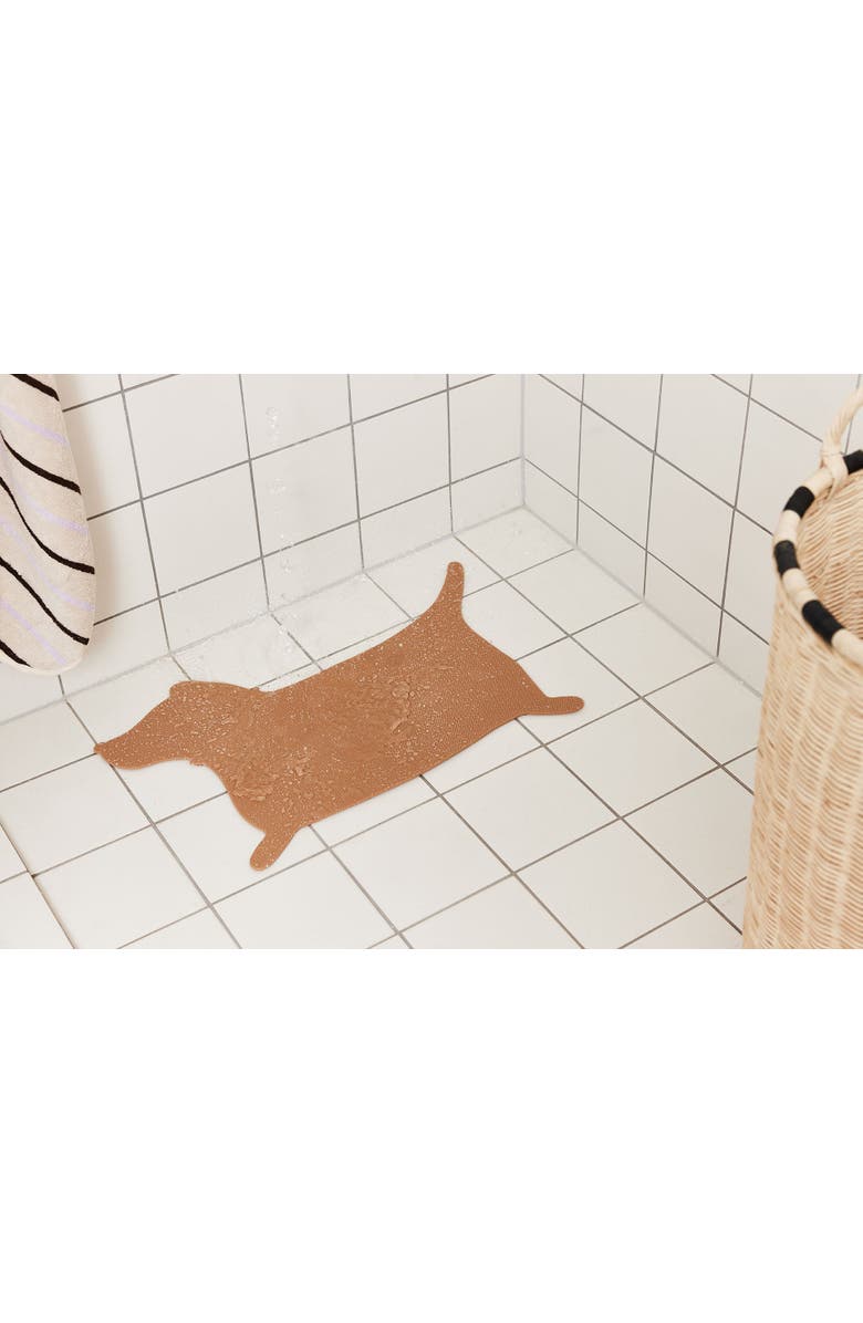 OYOY Hunsi Dog Bath Mat, Alternate, color, Camel