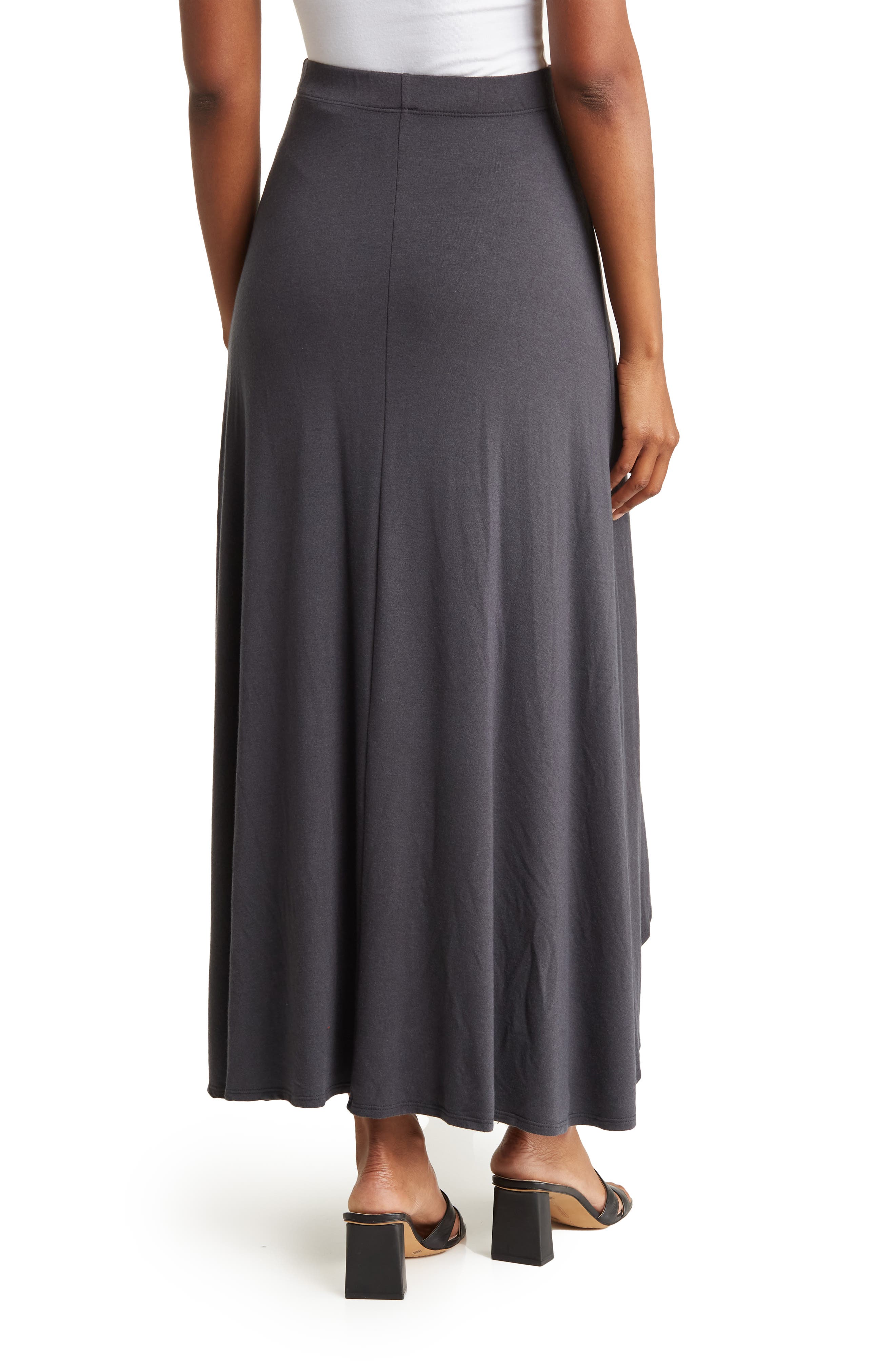 Asymmetric Hi-Low Skirt - image 2