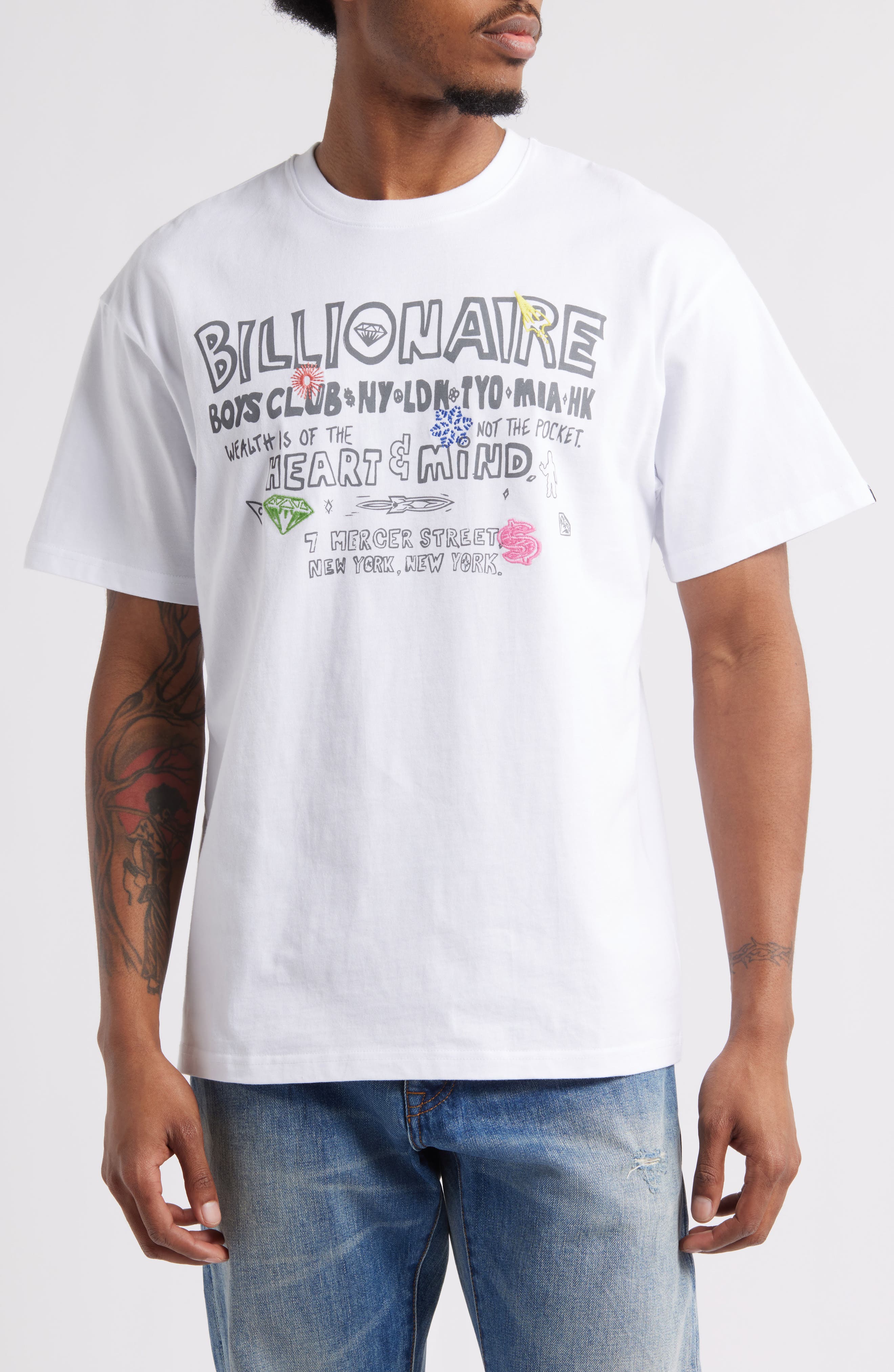 Billionaire Boys Club Satellites Graphic T-Shirt