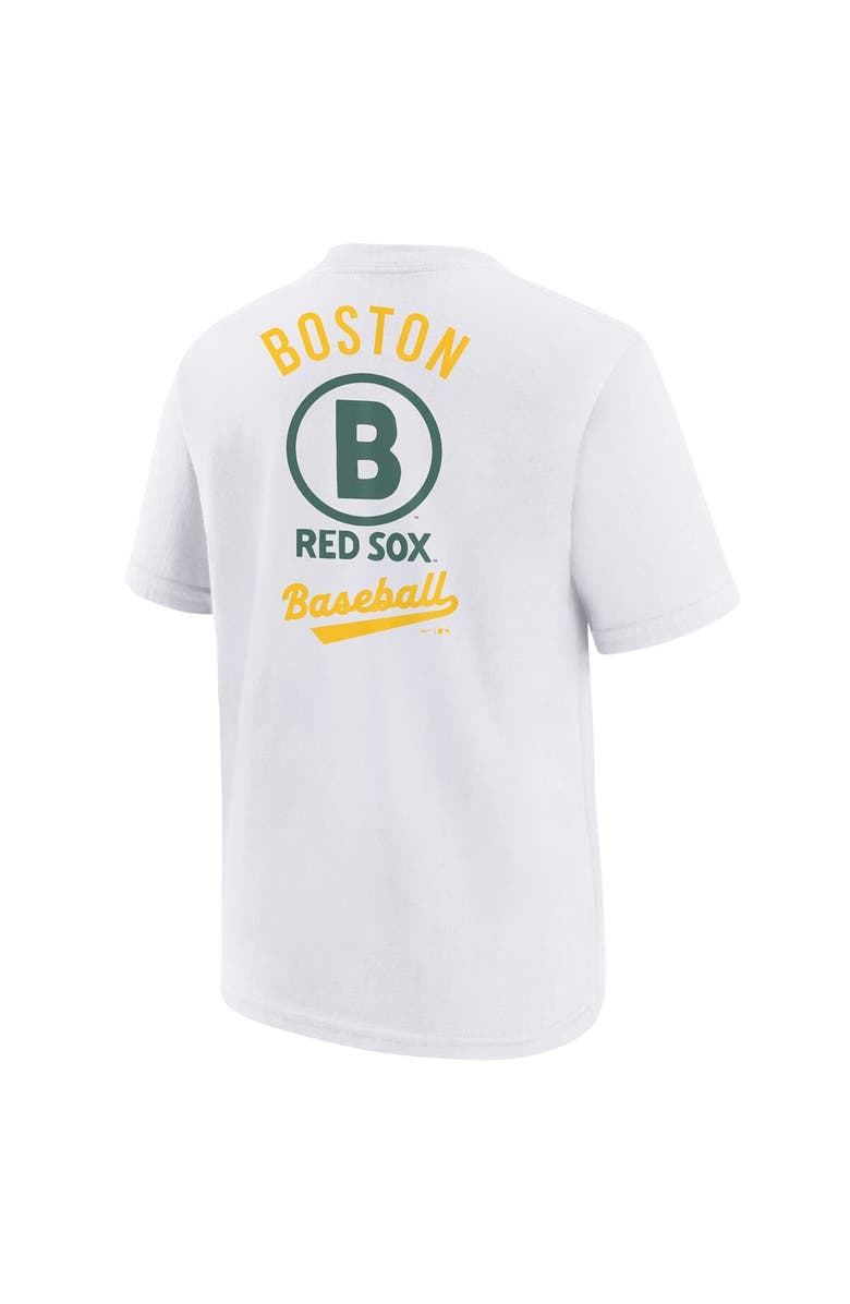 Nike Youth Nike  White Boston Red Sox 2025 City Connect T-Shirt, Alternate, color, 