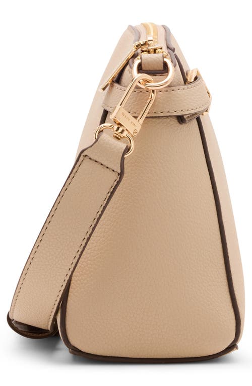 Anne Klein Belted Dome Crossbody Bag In Brown