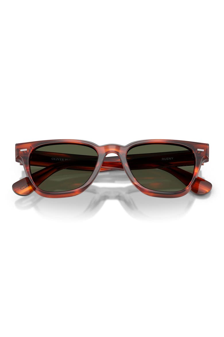 Rueny 51mm Pillow Sunglasses, Alternate, color, KOA TORTOISE