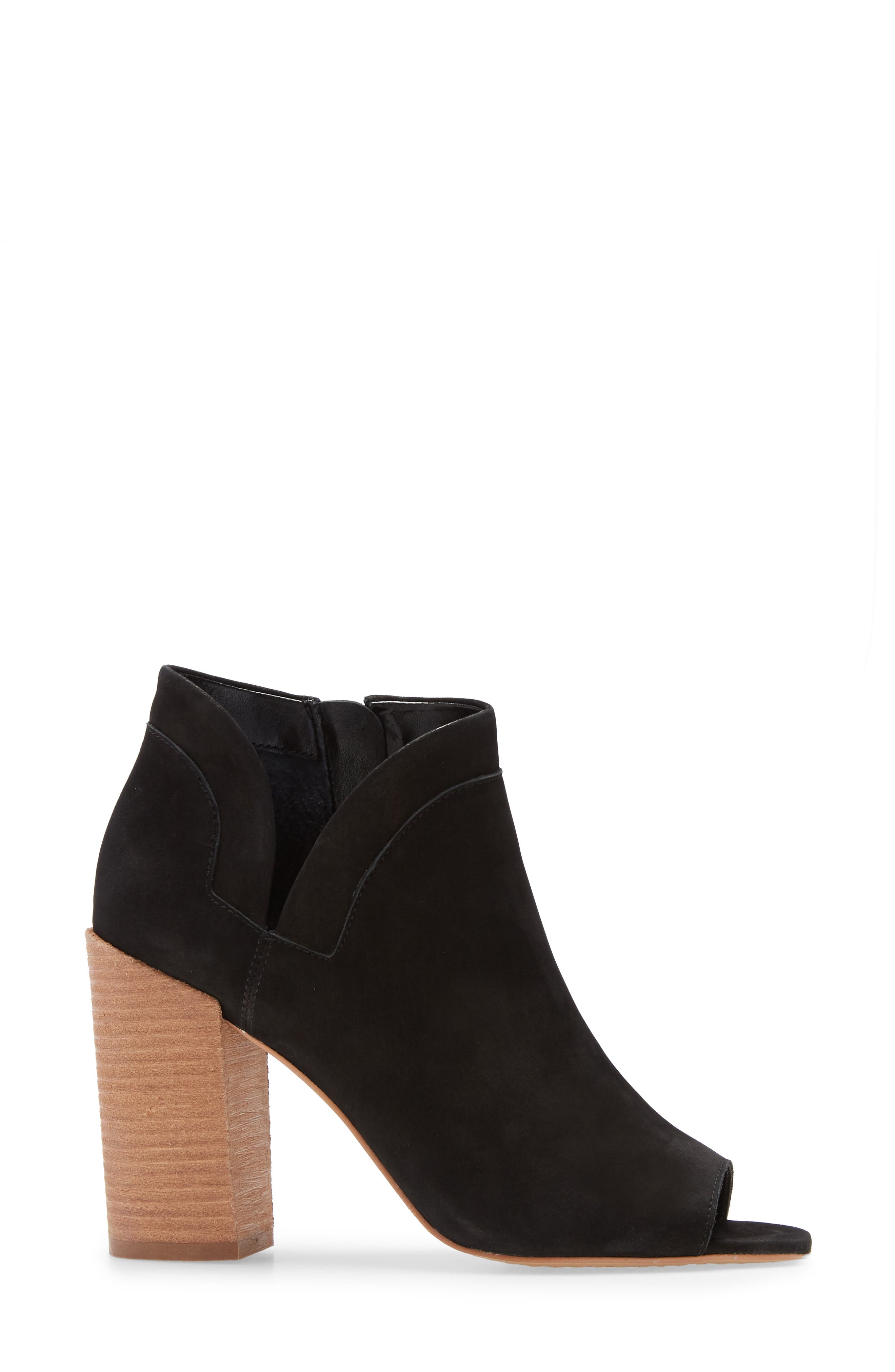 Vince Camuto Fedrilla Open Toe Bootie, Alternate, color, 