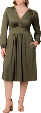 Kiyonna Diana Long Sleeve Dress