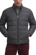 Brooks Brothers Quilted Stand Collar Jacket