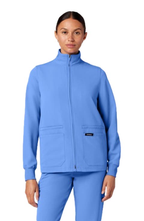 Ceri Women's 6-Pocket Classic Scrub Jacket