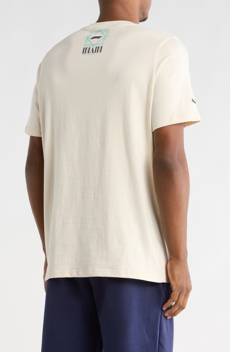 PUMA x Formula 1 Miami Graphic T-Shirt, Alternate, color, Alpine Snow