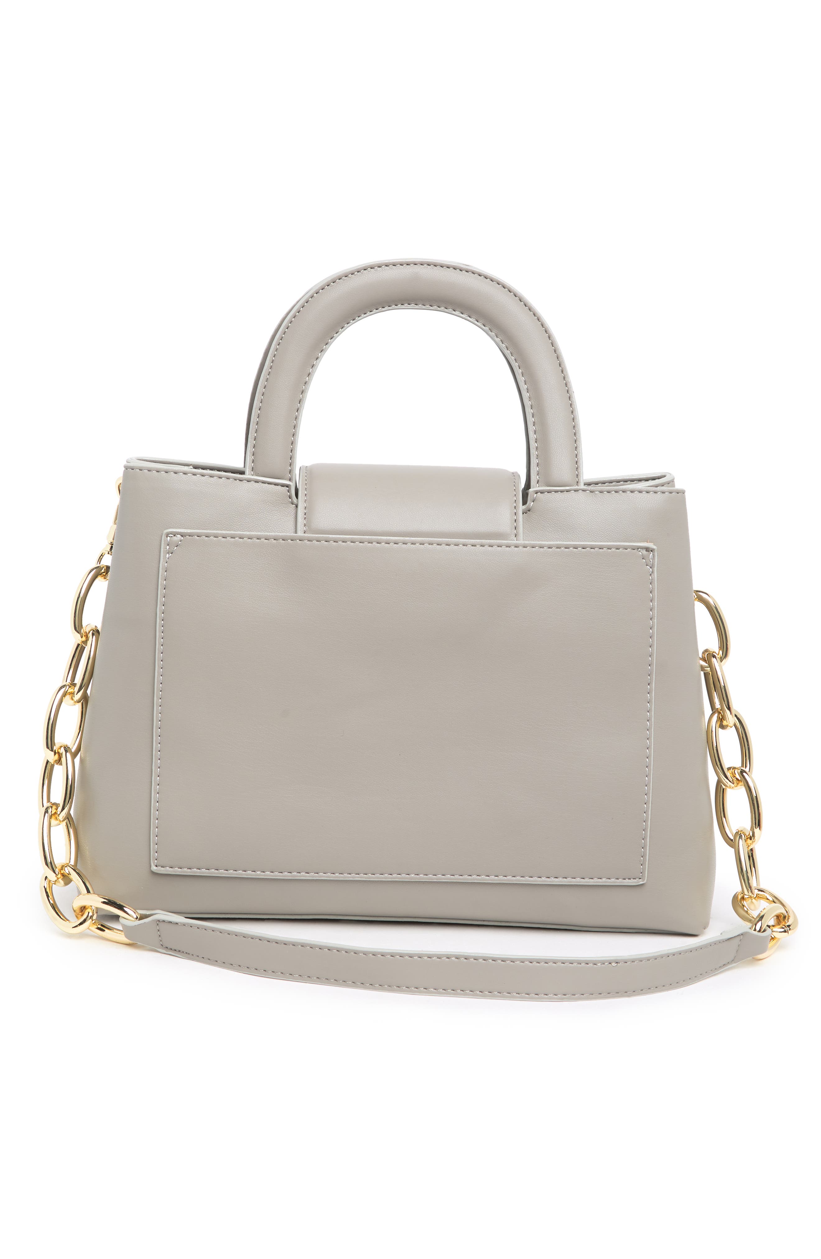 HOUSE OF WANT Snack Top Handle Vegan Leather Satchel, Alternate, color, 