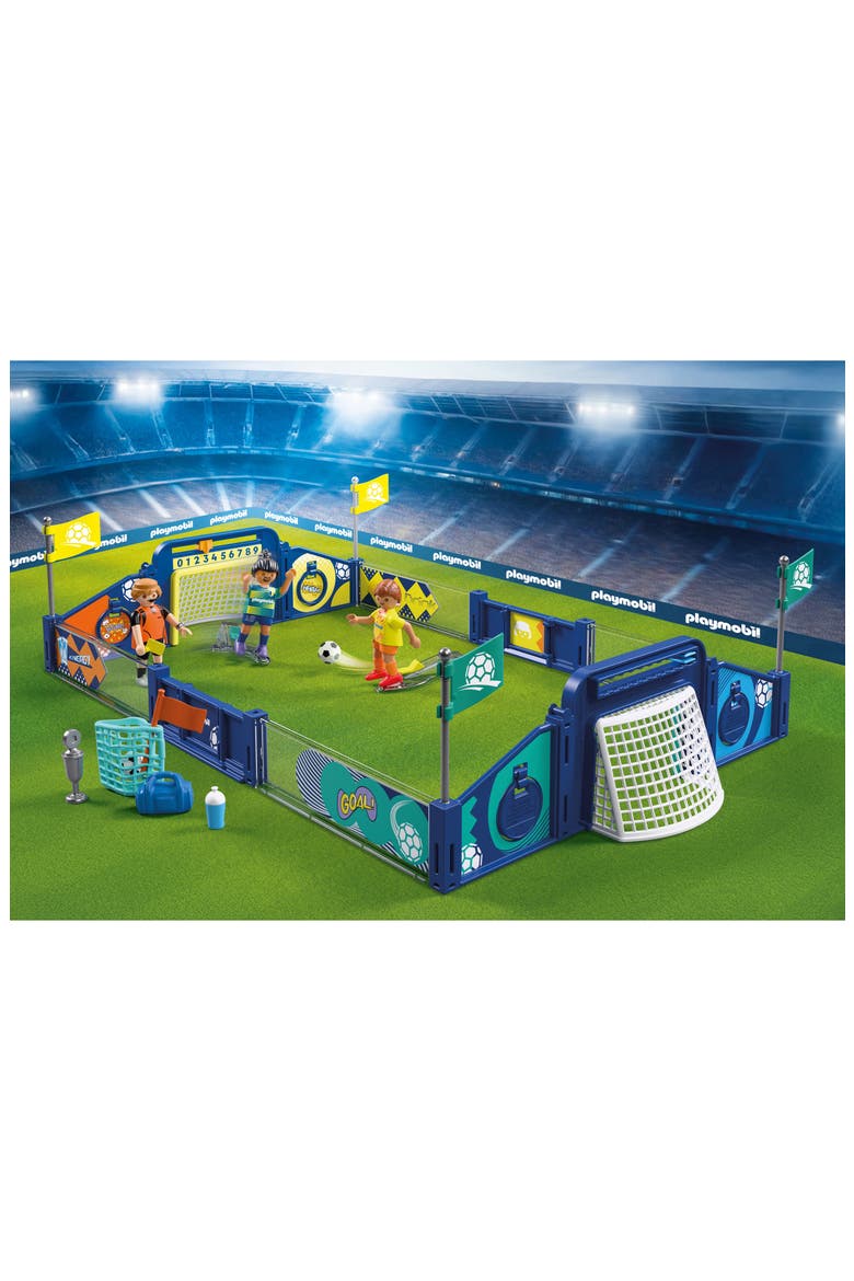 Soccer Arena 72056 78-Piece Playset, Alternate, color, MULTI