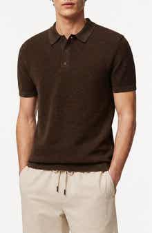 Onia Cotton Textured Knit Polo