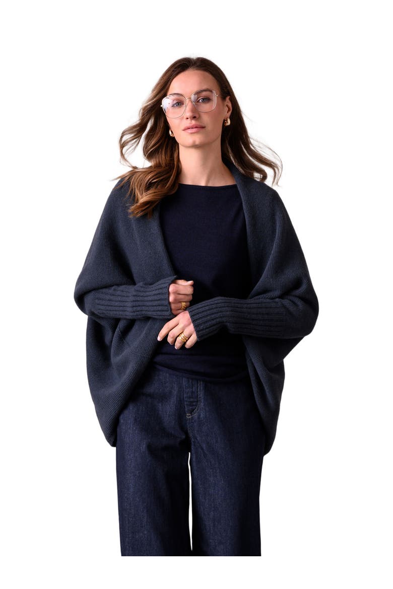Supersoft Cocoon Cardigan, Main, color, SLATE