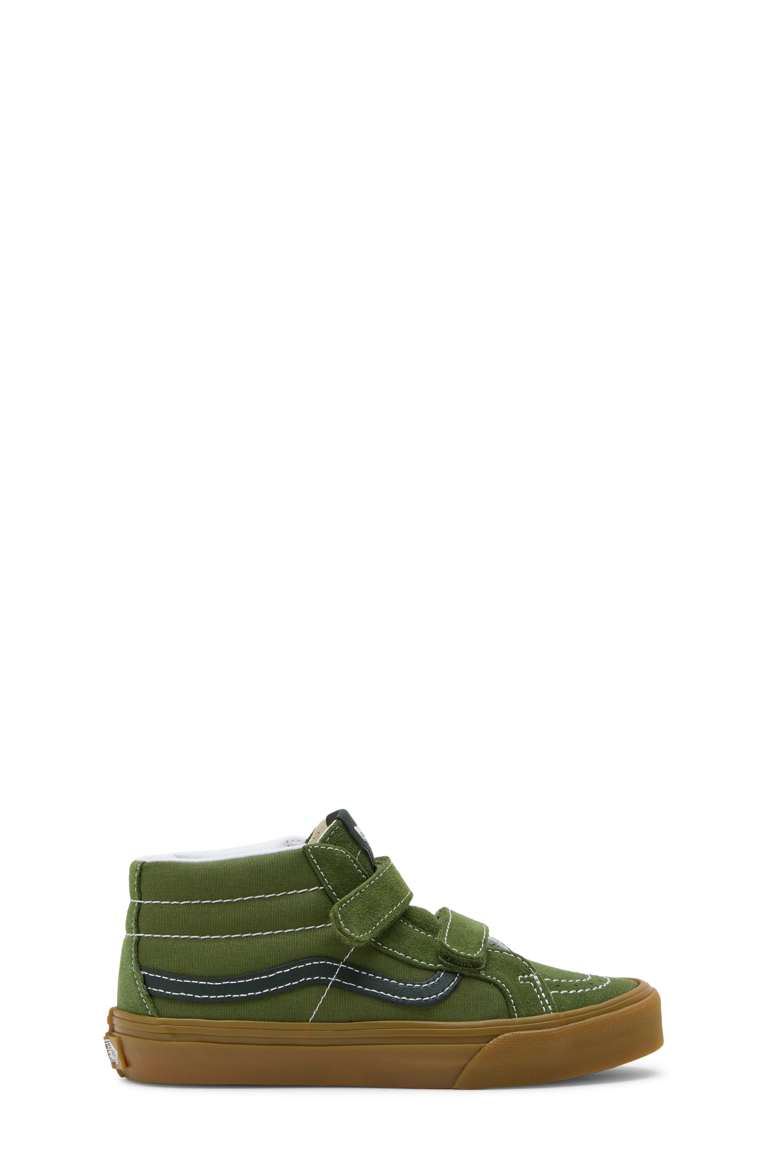 Kids' Sk8-Mid Reissue V Sneaker, Alternate, color, GREEN BALSAM