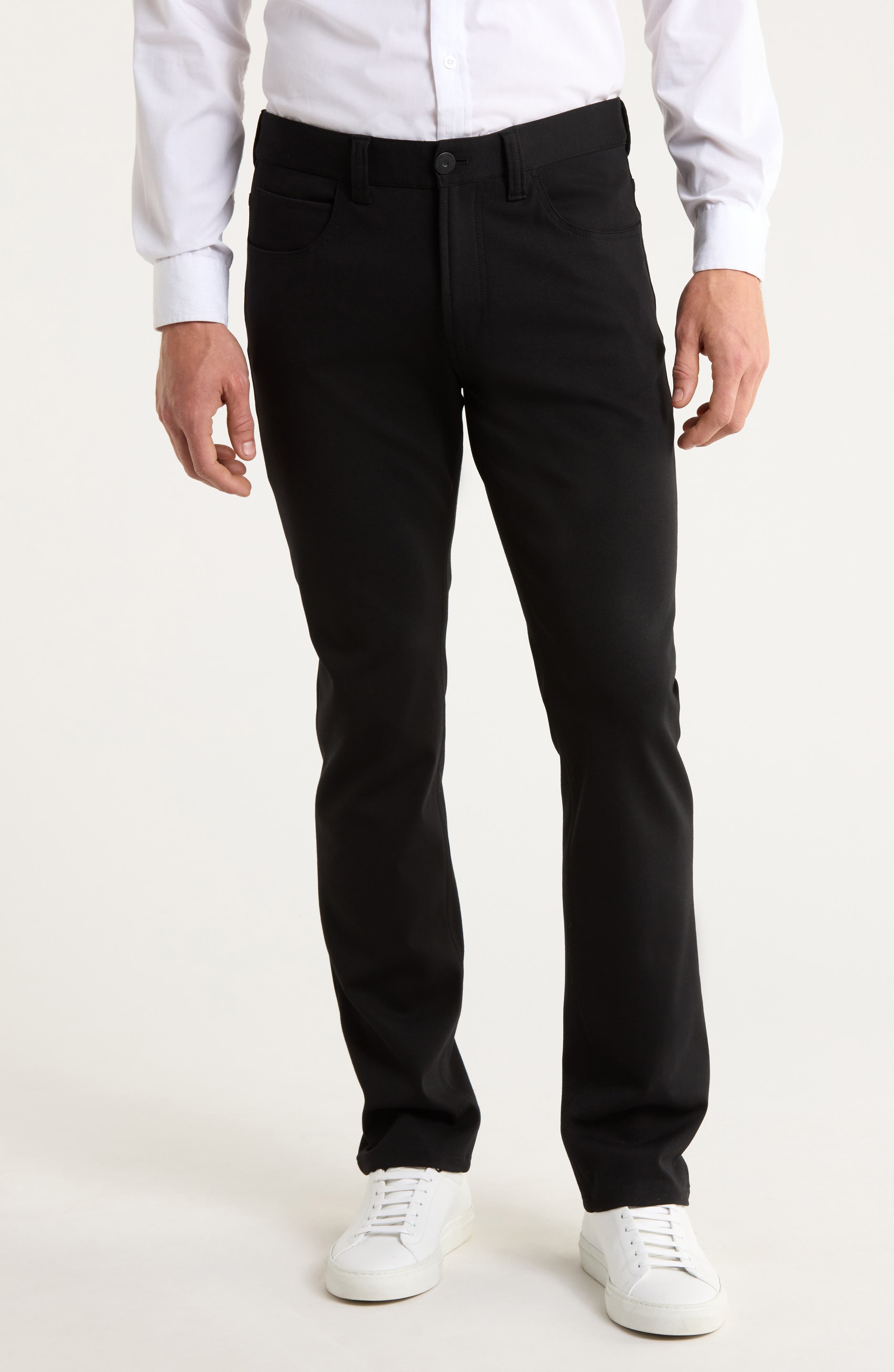 Emporio Armani Flat Front Pants
