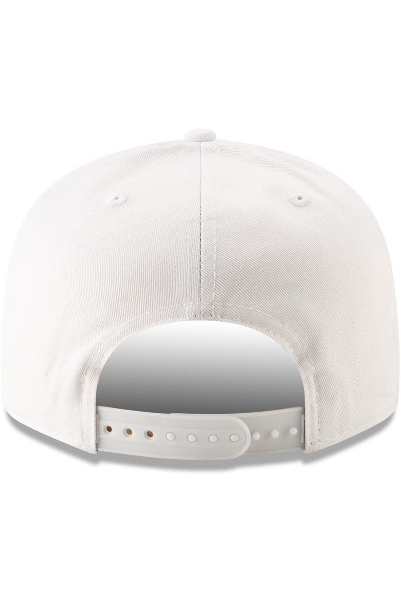 Men's New Era White Las Vegas Raiders Basic 9FIFTY Adjustable Snapback Hat, Alternate, color, WHITE