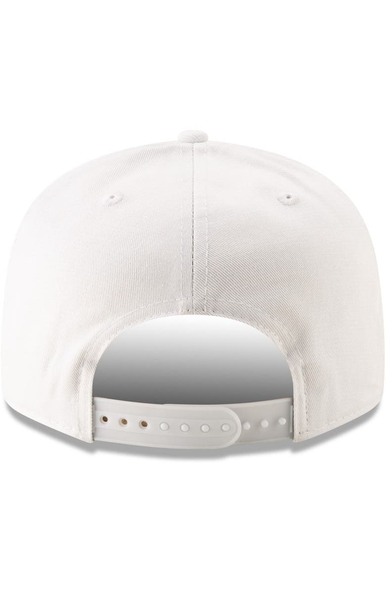 New Era Men's New Era White Las Vegas Raiders Basic 9FIFTY Adjustable Snapback Hat, Alternate, color, 