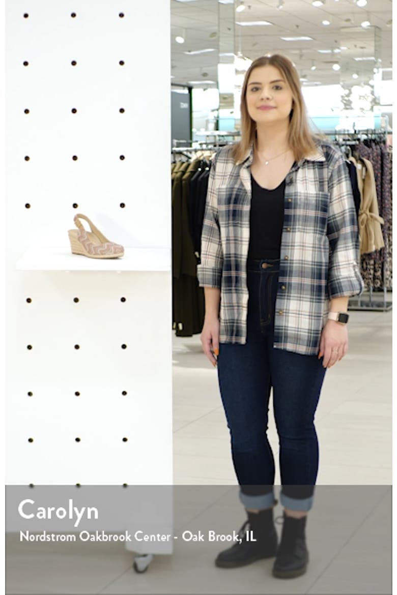 Coralina Orthaheel® Espadrille Wedge Slingback Sandal video