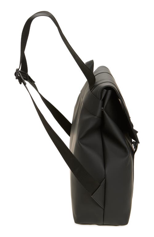 Rains Msn Cargo Waterproof Backpack In Black