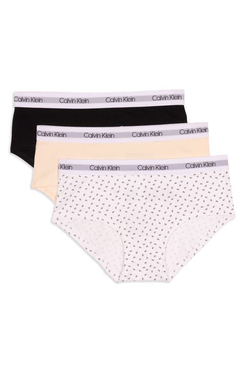 Stretch Cotton Hipster Panties - Pack of 3 (Big Girls)