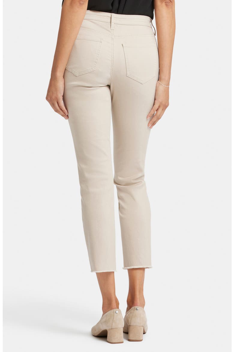 Sheri Ankle Fray Hem Slim Jeans, Alternate, color, FEATHER