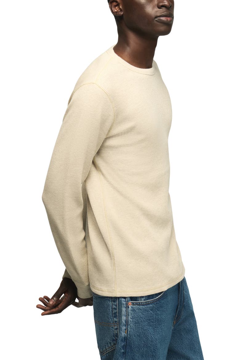 Thermal Long Sleeve T-Shirt, Alternate, color, HEATHER OAT