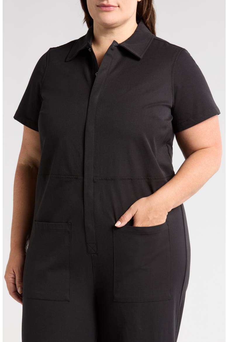 Kate Twill Jumpsuit, Alternate, color, BLACK