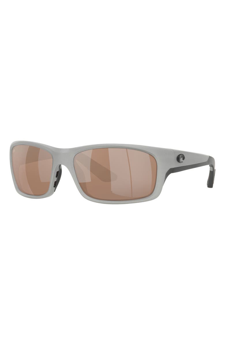Costa Del Mar Jose Pro 62mm Polarized Oversize Rectangular Sunglasses, Alternate, color, 