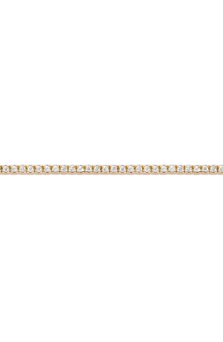 Aurate New York Classic Lab Grown Diamond Tennis Bracelet, Alternate, color, Yellow