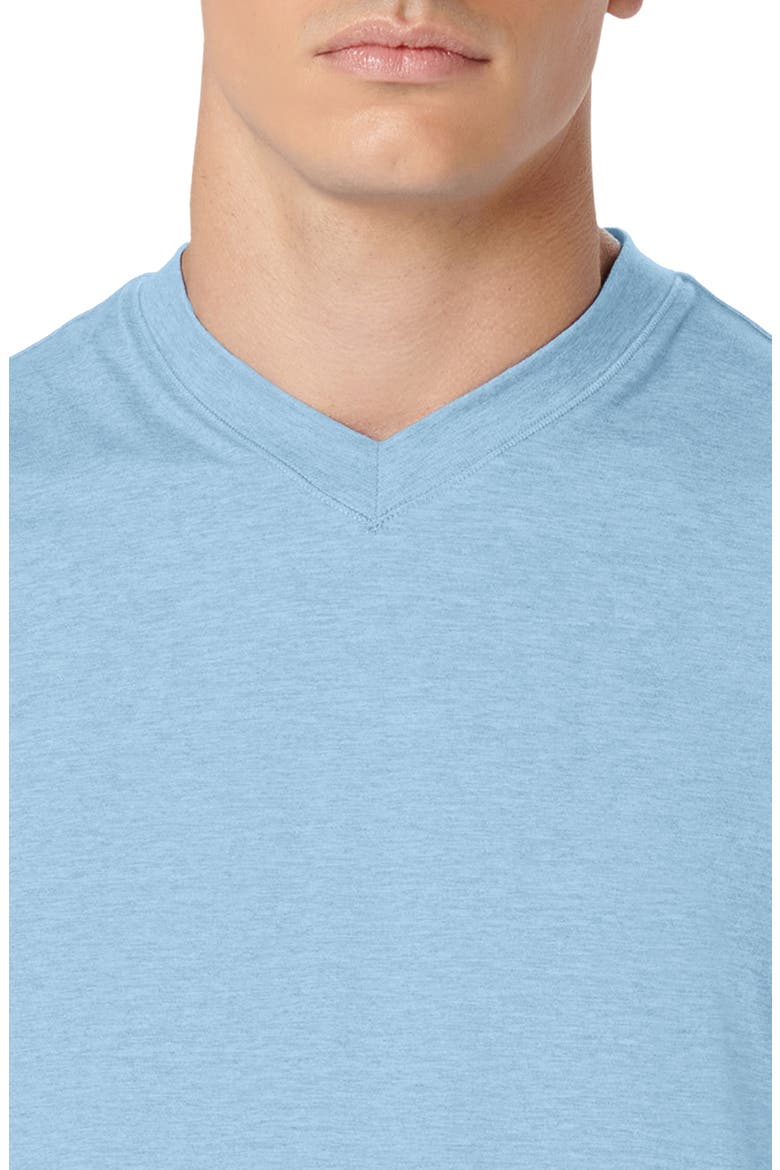 V-Neck Performance T-Shirt, Alternate, color, SKY