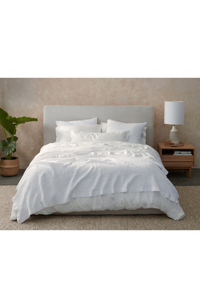 Coyuchi Reyes Organic Cotton Waffle Blanket, Alternate, color,