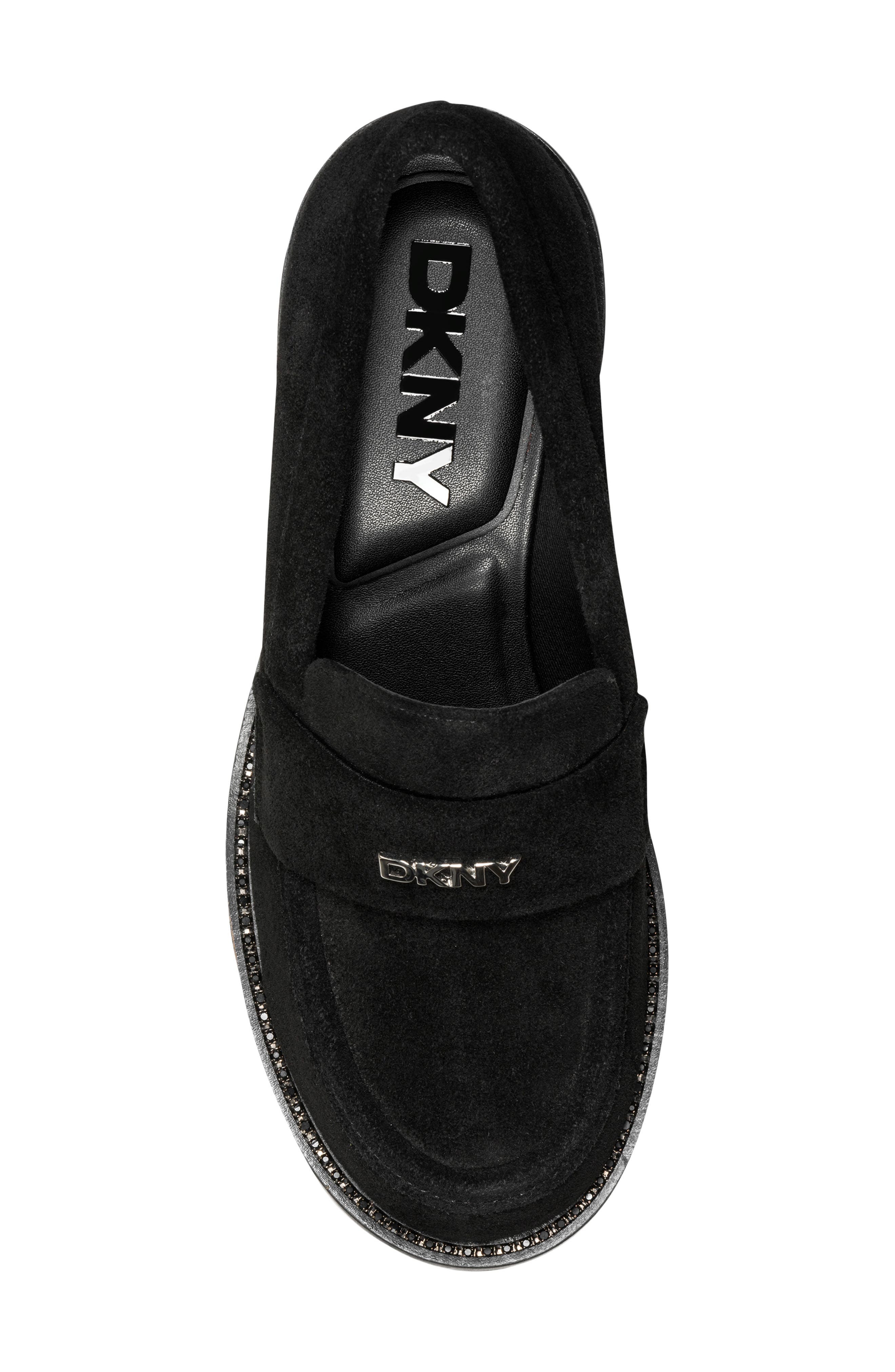 DKNY Civelli Platform Loafer, Alternate, color, Black