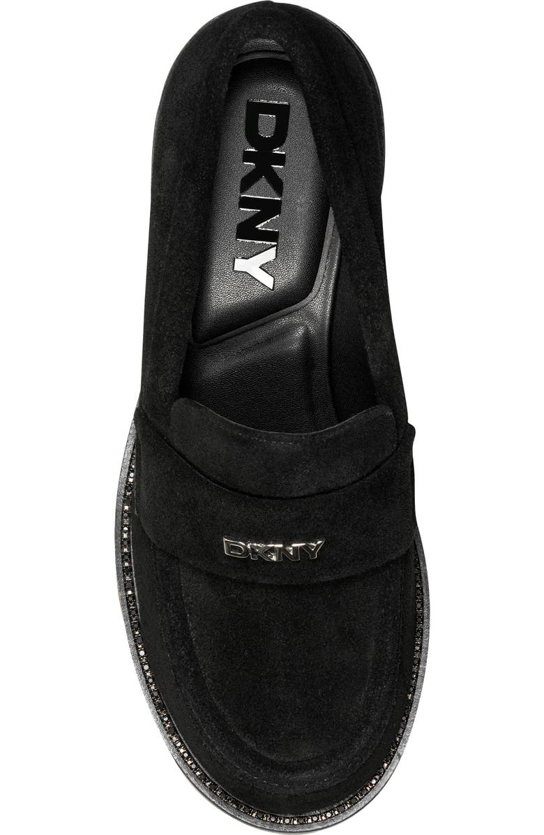 DKNY Civelli Platform Loafer, Alternate, color, Black