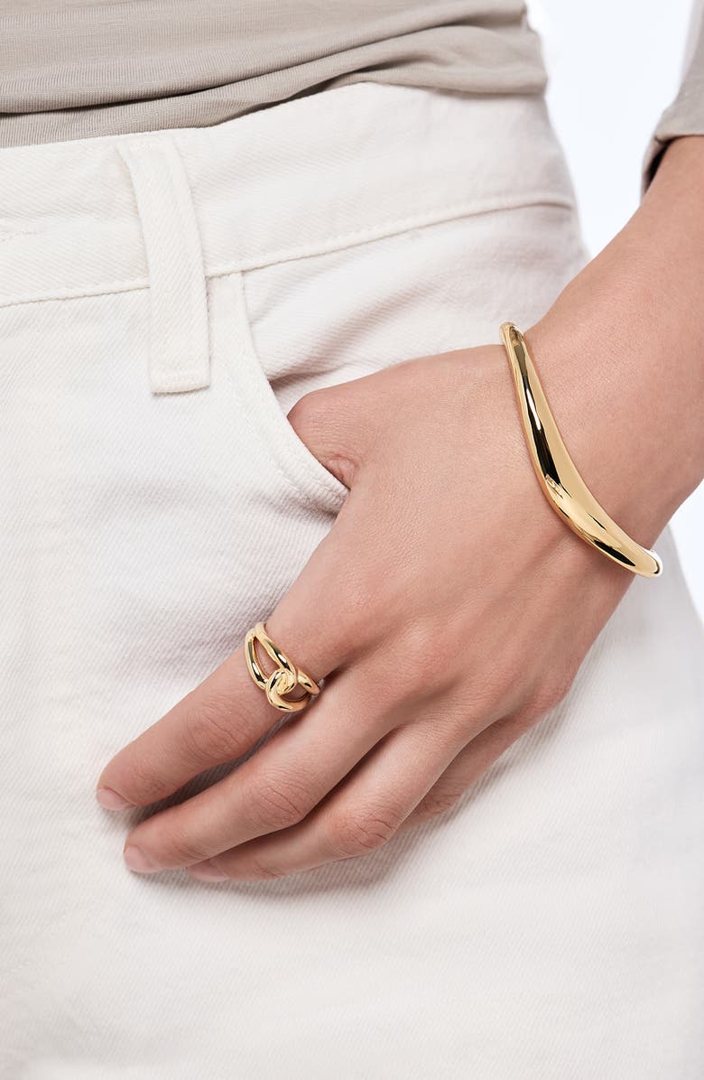 Ana Luisa Violet Loop Statement Ring, Alternate, color, Gold