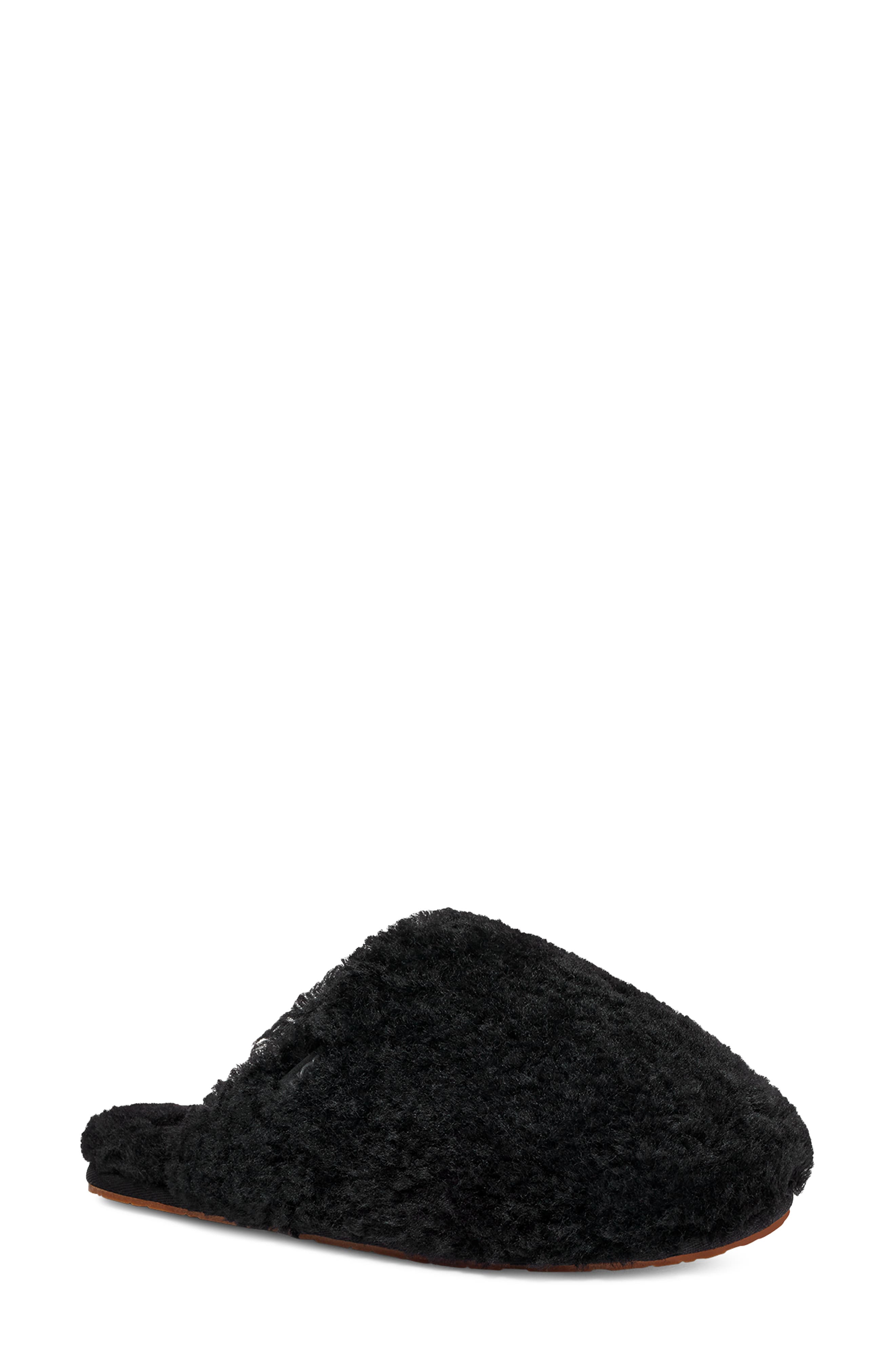 UGG<sup>®</sup> Maxi Curly Genuine Shearling Clog, Main, color, 