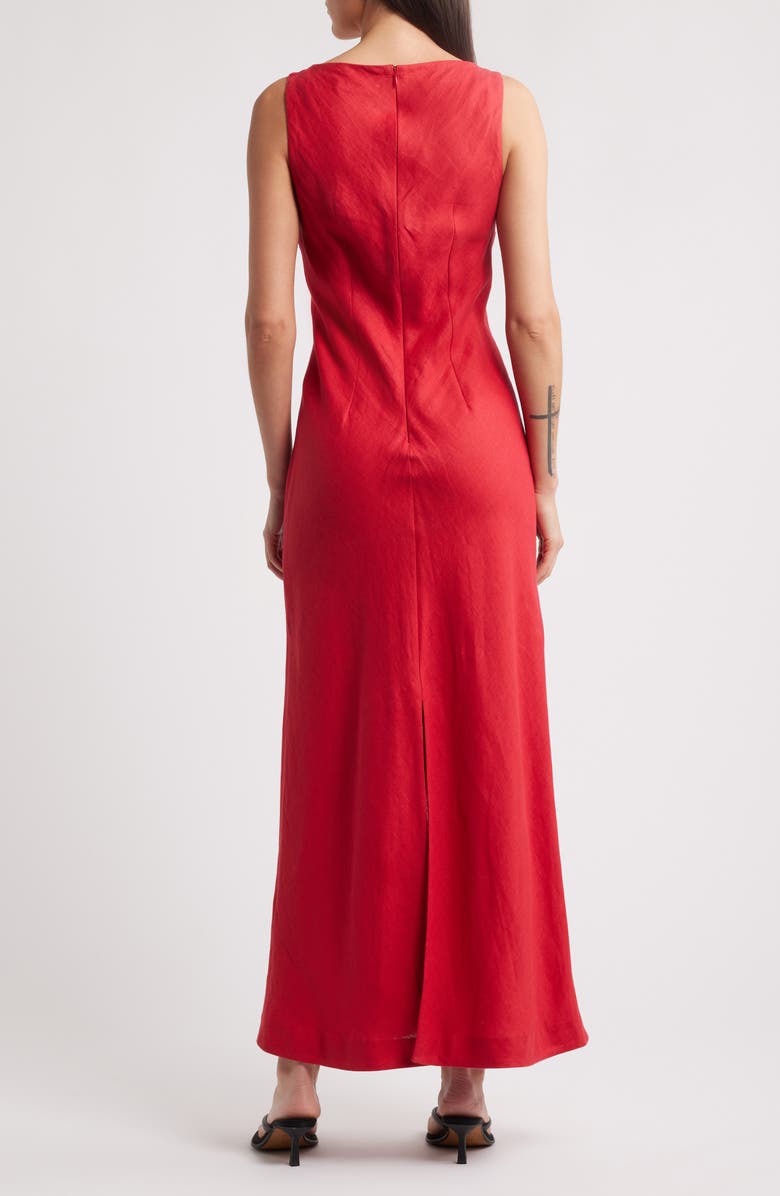 Faithfull the Brand Lydie Linen Maxi Dress, Alternate, color,