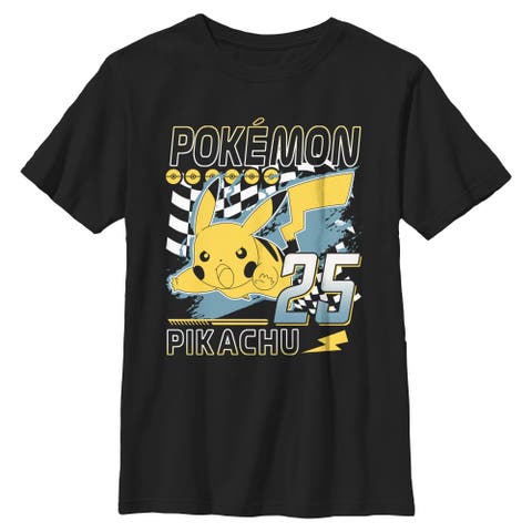 Boy's Pokemon Pikachu 25  Graphic T-Shirt