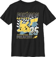 POKEMON Boy's Pokemon Pikachu 25 Graphic T-Shirt