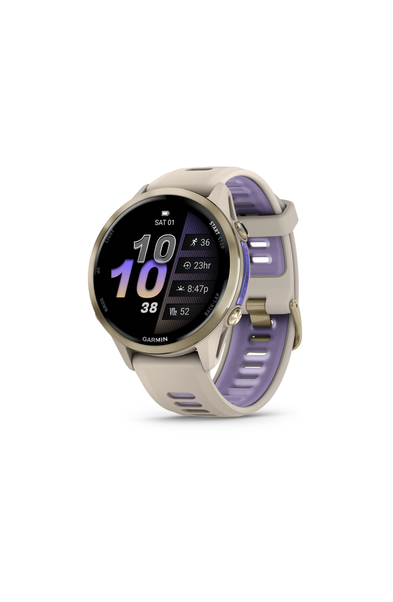 Garmin - Forerunner 970, Main, color, French Gray/Translucent Indigo