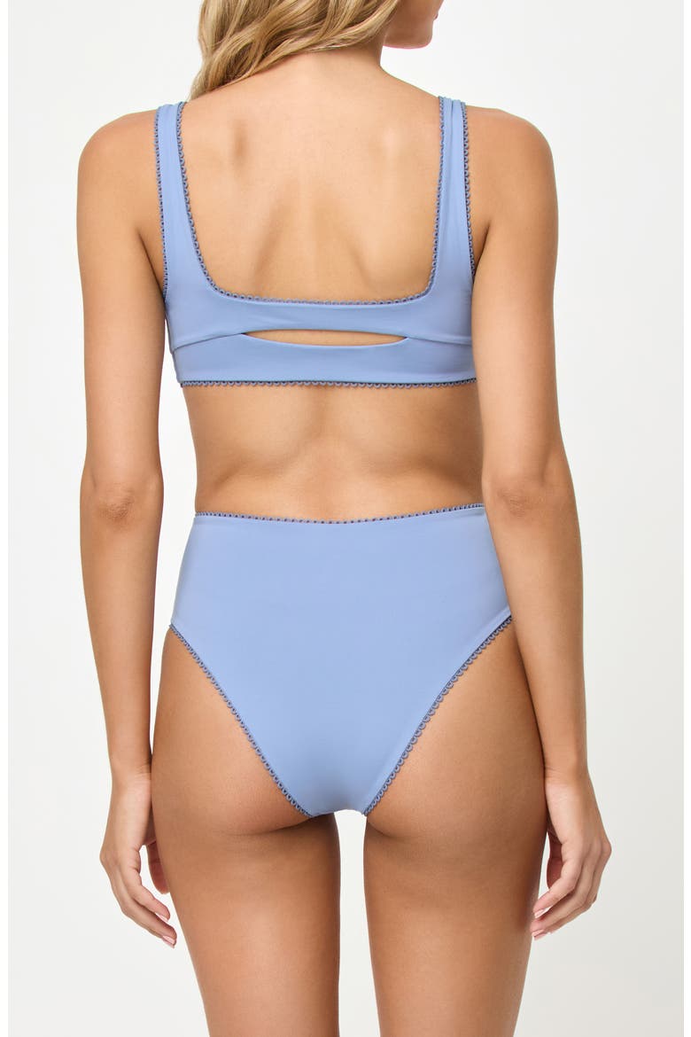Effie Bikini Top, Alternate, color, CHAMBRAY