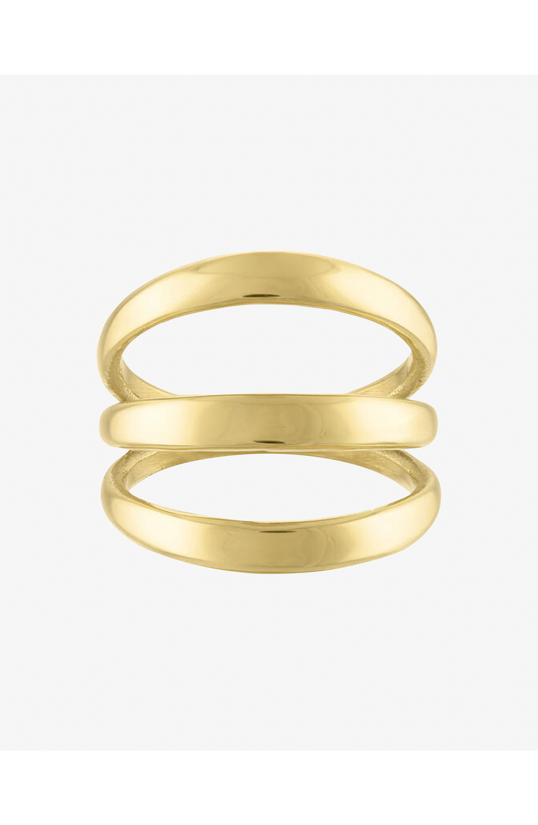 BEN ONI Stacked Lines Ring, Main, color, Gold