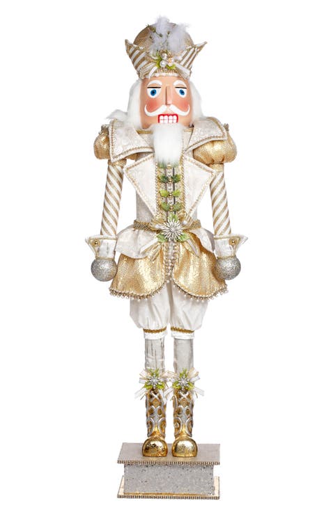 White Christmas Nutcracker, Large