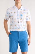 TravisMathew Pineapple Paradise Polo