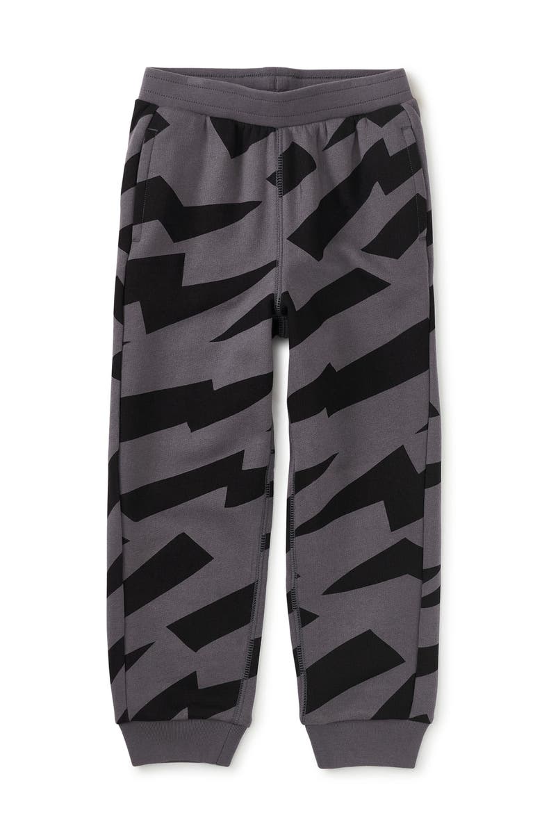 Tea Collection Going Places Joggers, Main, color, Lightning Stripes